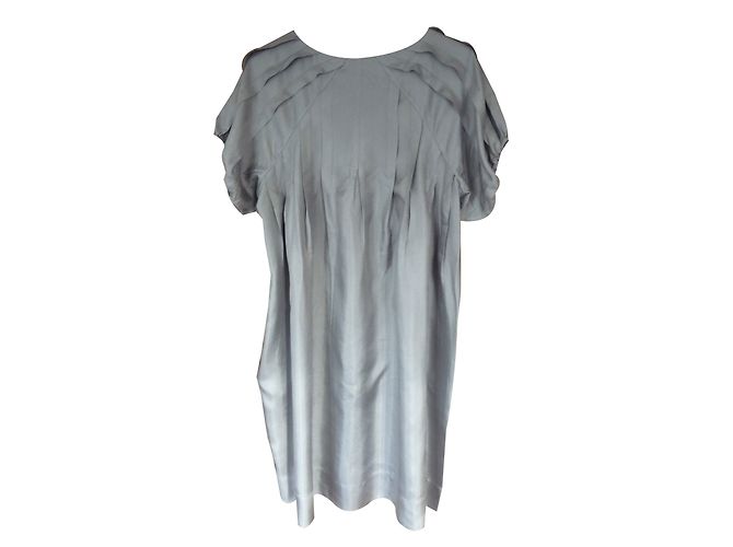 Vestido Maje de seda bronce M - vista 2