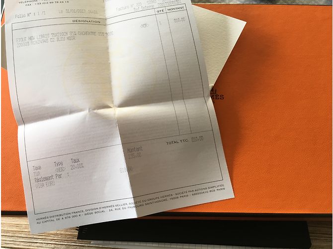 Hermès Nova Libris Azul - vista 8