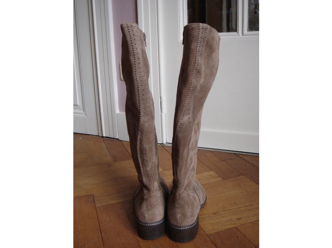 Jhay Botas Beige - vista 3