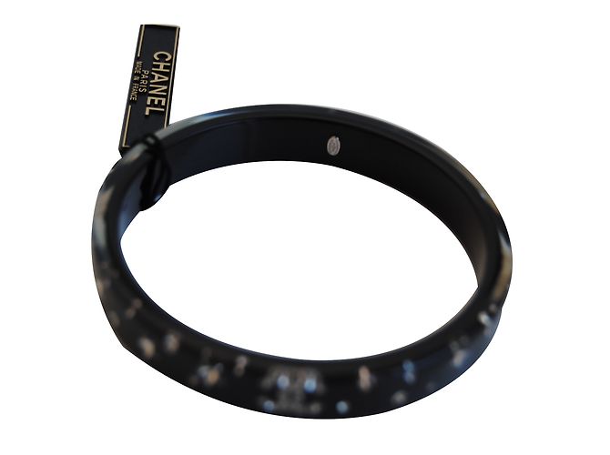 Bracelet Chanel Noir - vue 2