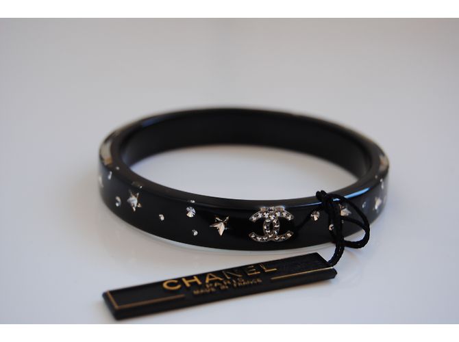 Bracelet Chanel Noir - vue 3