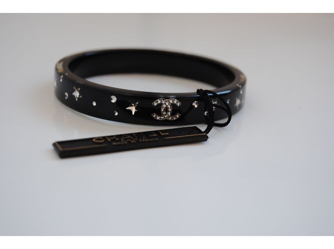 Bracelet Chanel Noir - vue 4