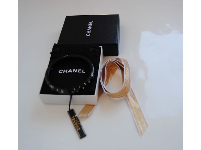 Bracelet Chanel Noir - vue 6
