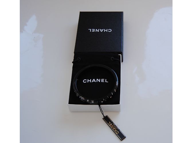 Bracelet Chanel Noir - vue 7