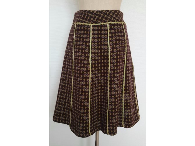Erotokritos Falda de tweed Burdeos - vista 8