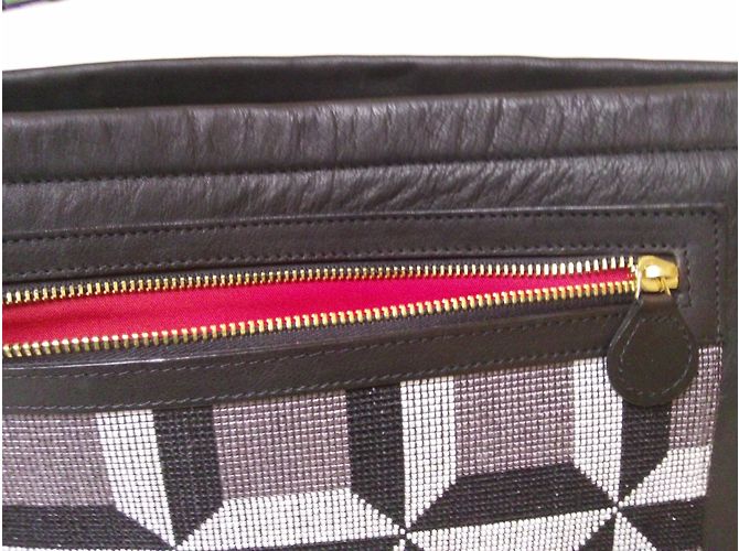 Pochette My Suelly in pelle nera Nero - vista 4