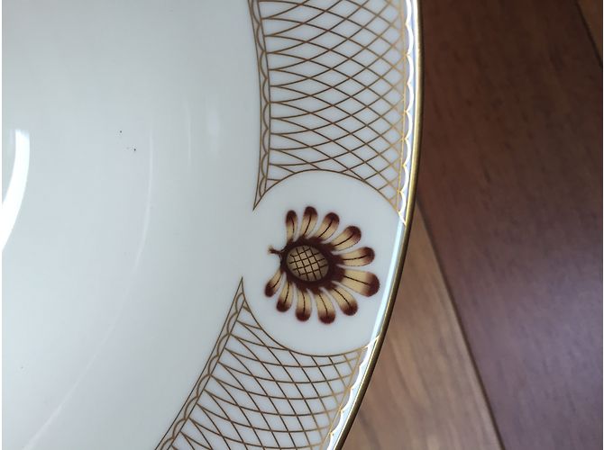 Autre Marque Lenox The Current Colin Cowie Bowl Ivory and Gold Eggshell - view 4