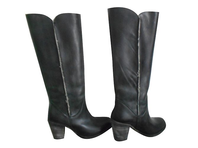 Autre Marque Botas Lola Espeleta Toupee en piel negra Negro - vista 2