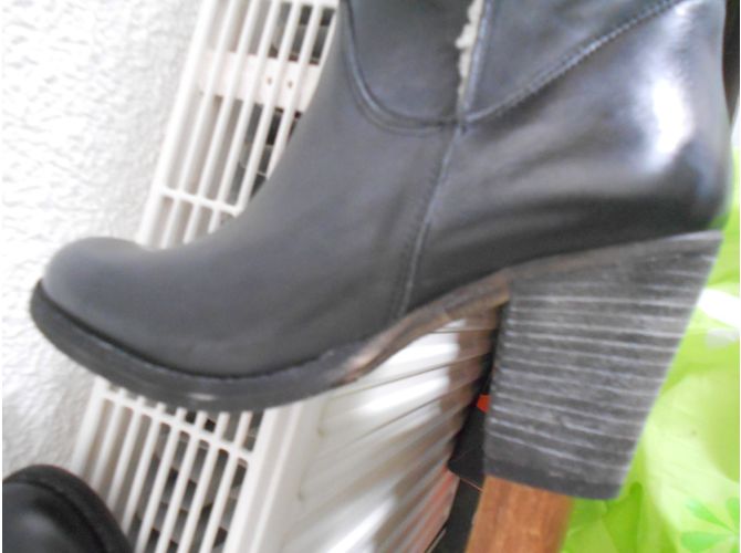 Autre Marque Botas Lola Espeleta Toupee en piel negra Negro - vista 3