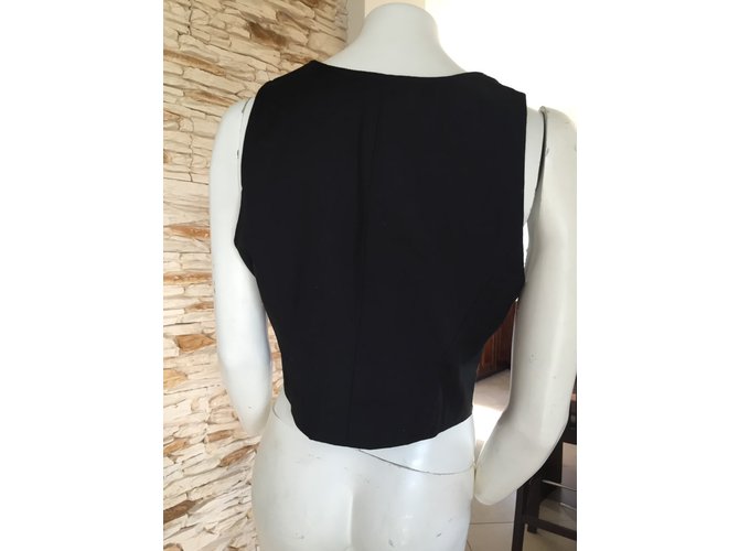 Chaleco Ichi de algodón negro Talla L - vista 5