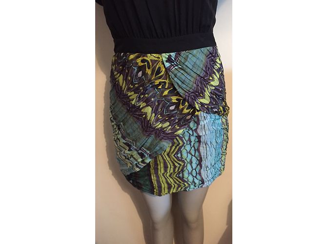 Diane Von Furstenberg Kleid aus schwarzer Seide - Ansicht 6