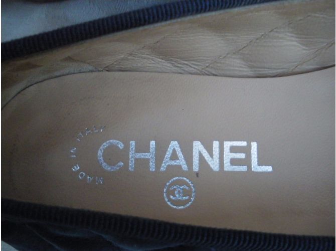 Chanel Ballerine Blu - vista 9