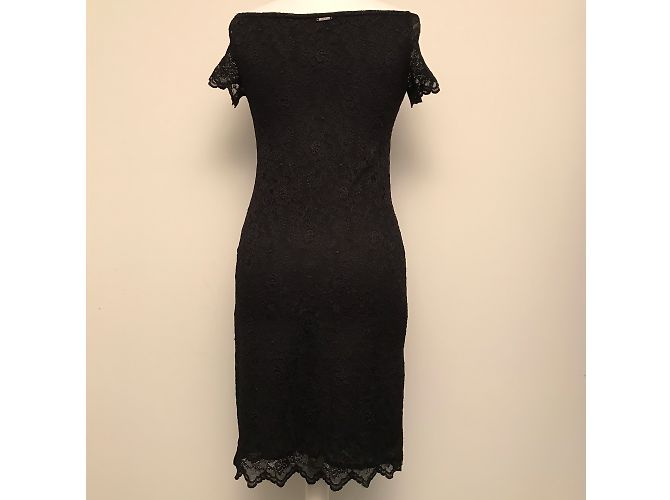 Liu.Jo Kleid aus schwarzer Stretch-Spitze - Ansicht 5