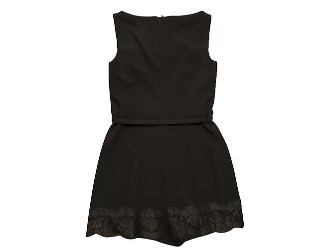 Moschino Cheap And Chic Schwarzes Minikleid mit Shorts - Ansicht 2