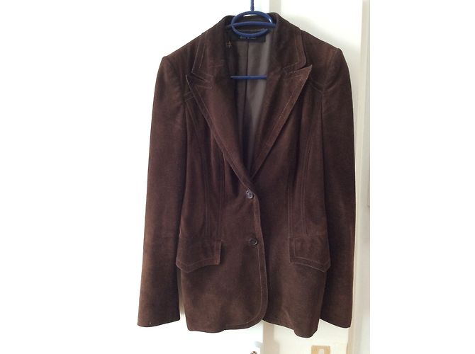 Gucci Wildlederjacke braun - Ansicht 3