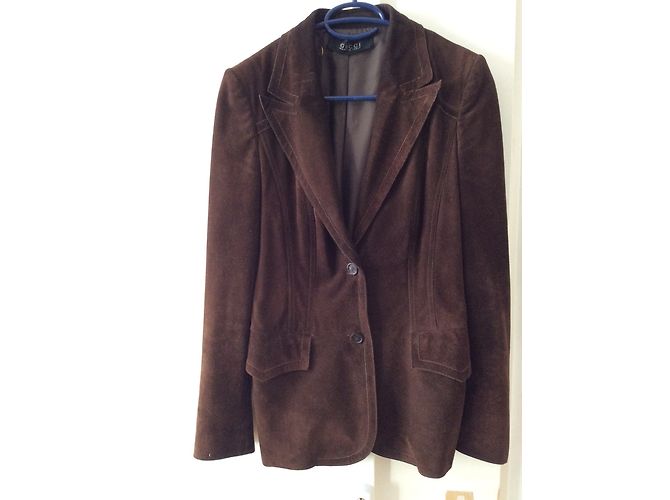 Gucci Wildlederjacke braun - Ansicht 4