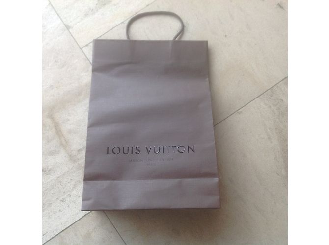 Louis Vuitton Écharpe  Logomania Gris - vue 5