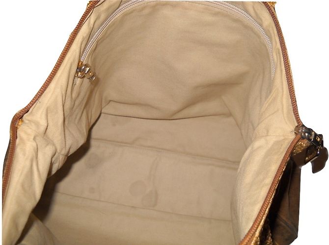 Moschino Borsa Tote in Scamosciato Beige - vista 6