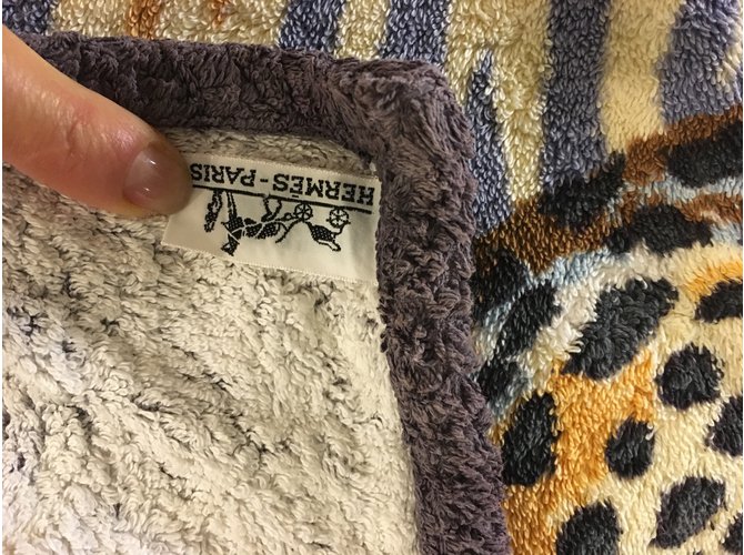 Hermès Badetuch Grau - Ansicht 3
