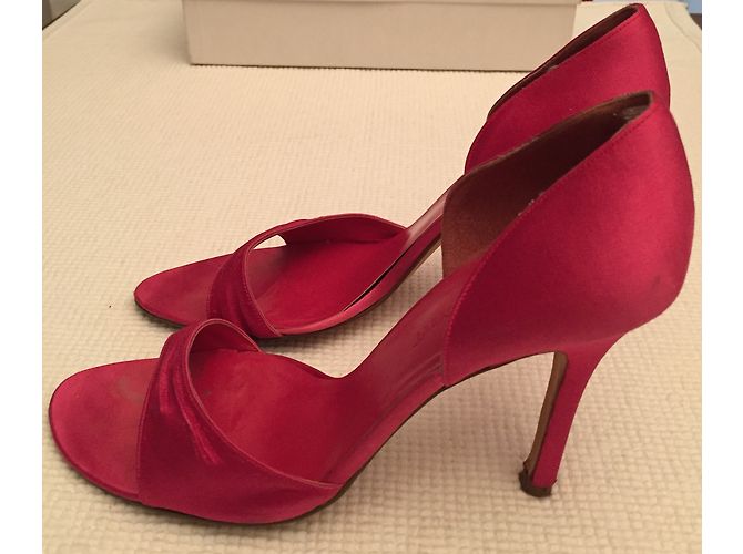 Lk Bennett Fable Pumps aus Satin Fuchsia Größe 38 Pink - Ansicht 8