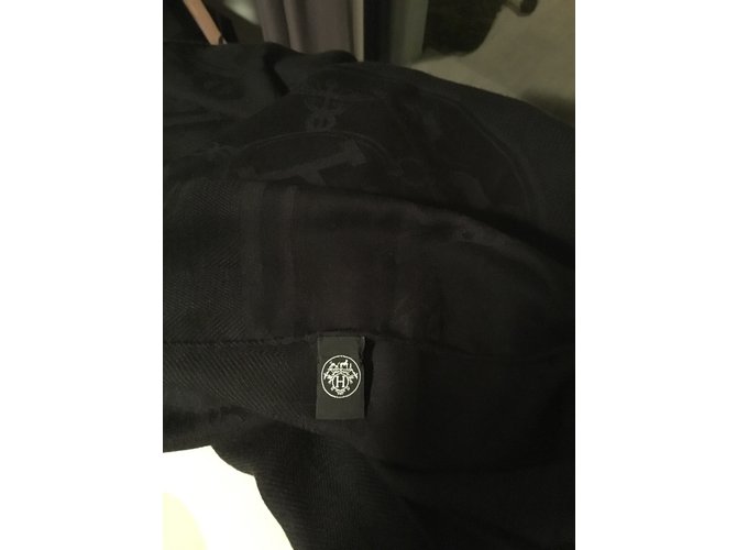 Hermès Cachecol Preto - vista 4