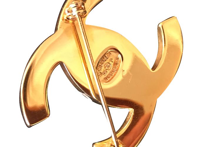Chanel Broche Dorado - vista 2
