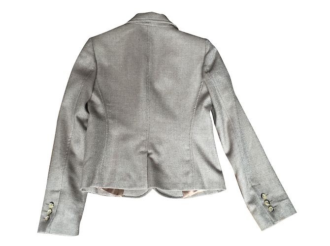 Red Valentino Wool Jacket Beige - view 2