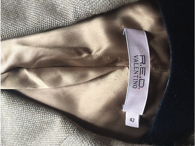 Red Valentino Wool Jacket Beige - view 3