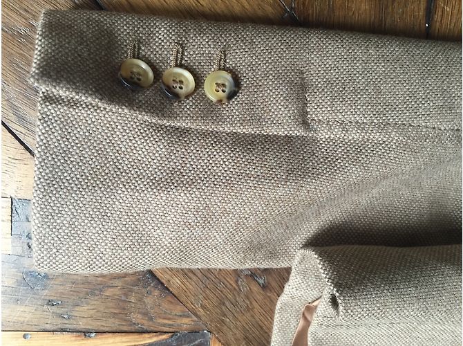 Red Valentino Wool Jacket Beige - view 4