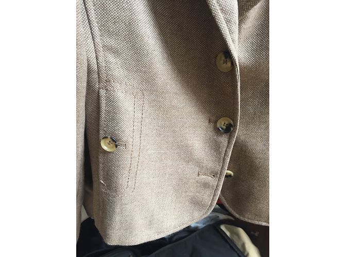 Red Valentino Wool Jacket Beige - view 5