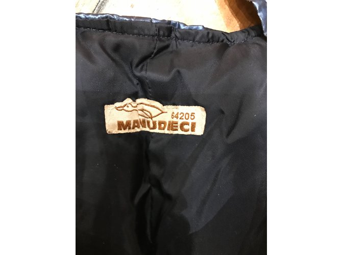 Manudieci Einteilige Jacke Blau - Ansicht 3