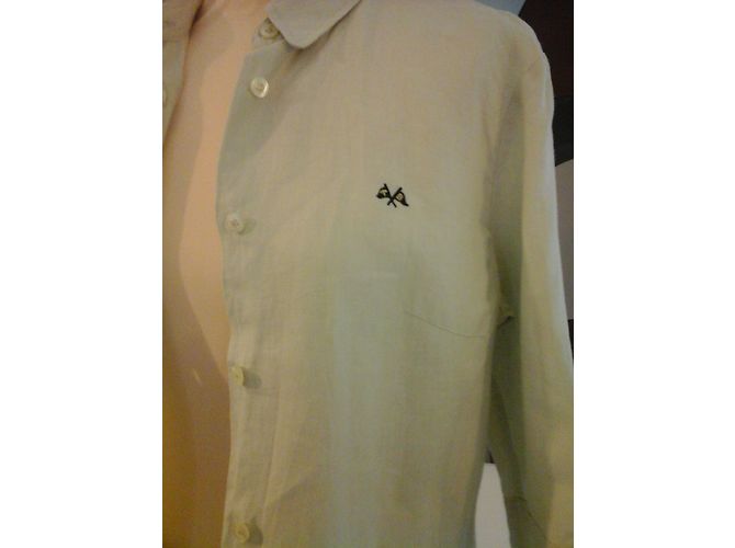 Thomas Burberry 100% Leinenhemd - Ansicht 4