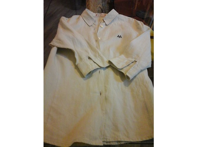 Thomas Burberry 100% Leinenhemd - Ansicht 7