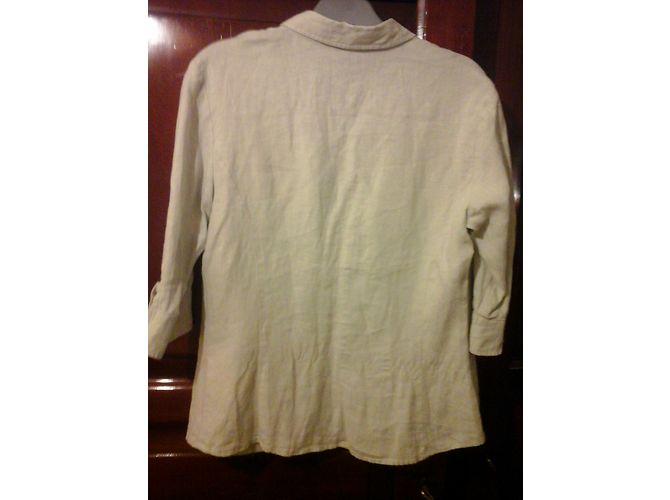 Thomas Burberry 100% Leinenhemd - Ansicht 9