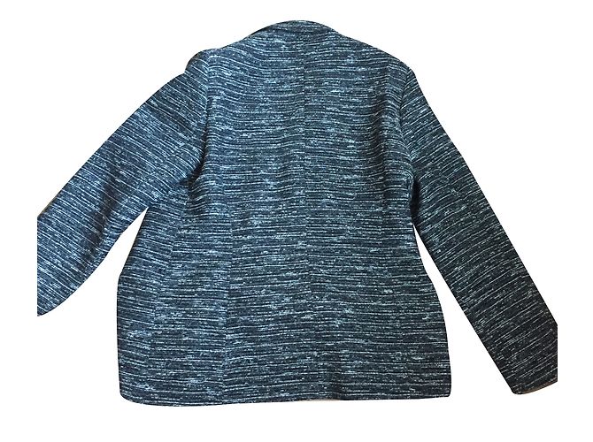 Chaqueta Marina Rinaldi de algodón gris - vista 2