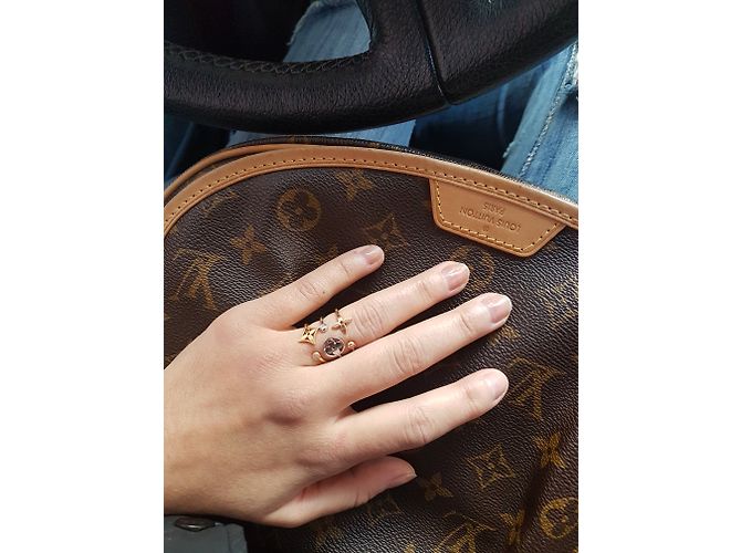 Louis Vuitton Flor de idille Dorado - vista 3