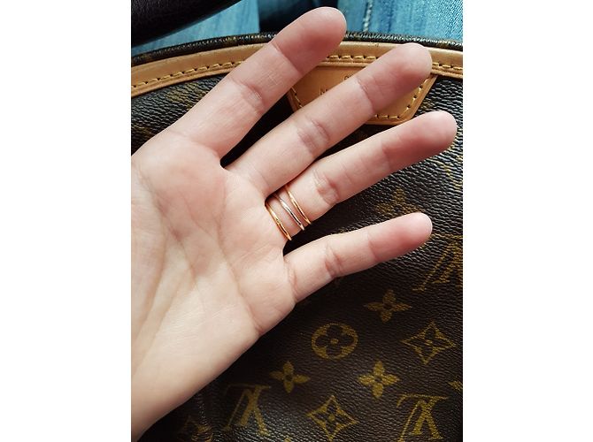 Louis Vuitton Flor de idille Dorado - vista 5