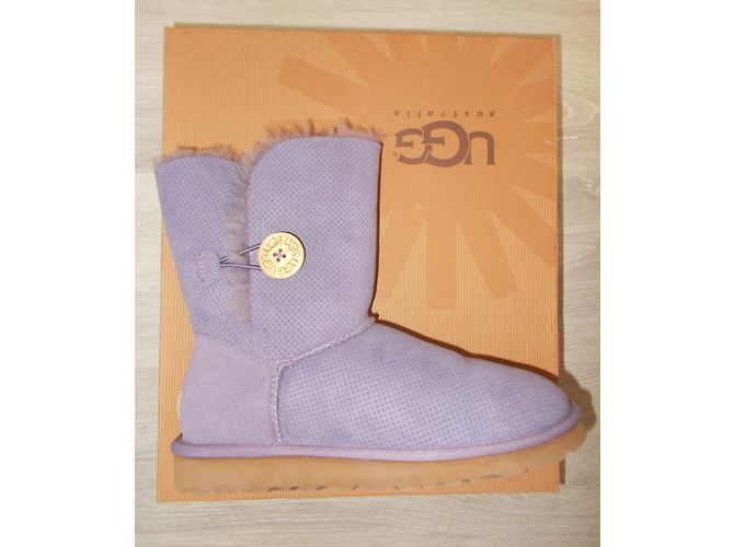 Botas Ugg Violetas de Piel de Oveja 38 Púrpura - vista 3