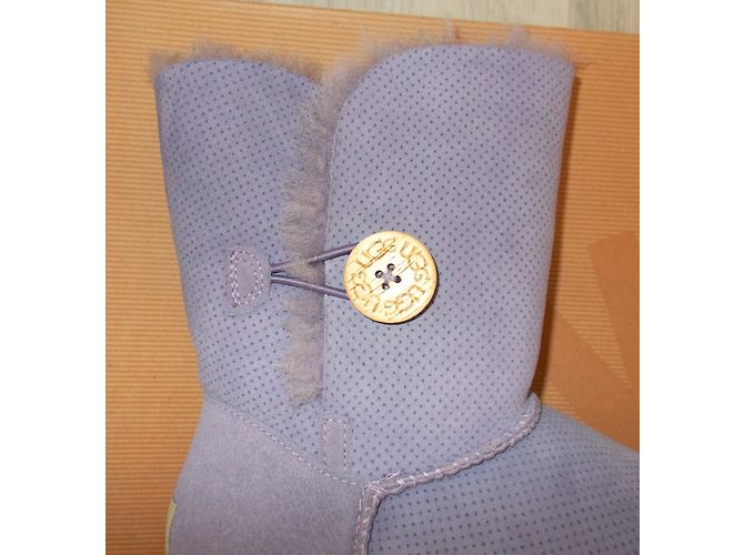 Botas Ugg Violetas de Piel de Oveja 38 Púrpura - vista 6