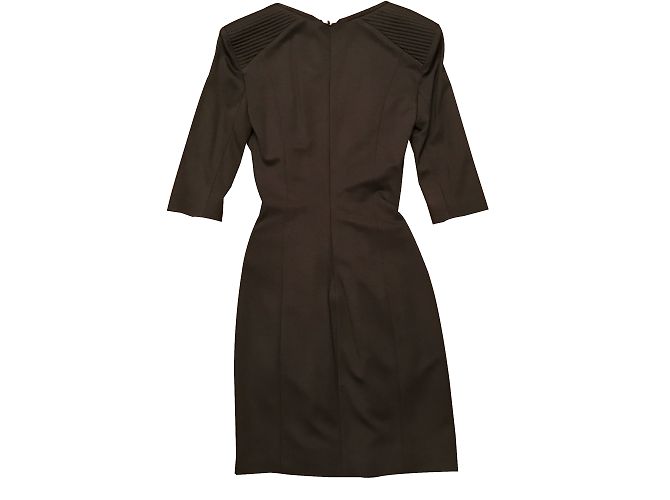 Pierre Balmain Schwarzes Viskose Kleid - Ansicht 2