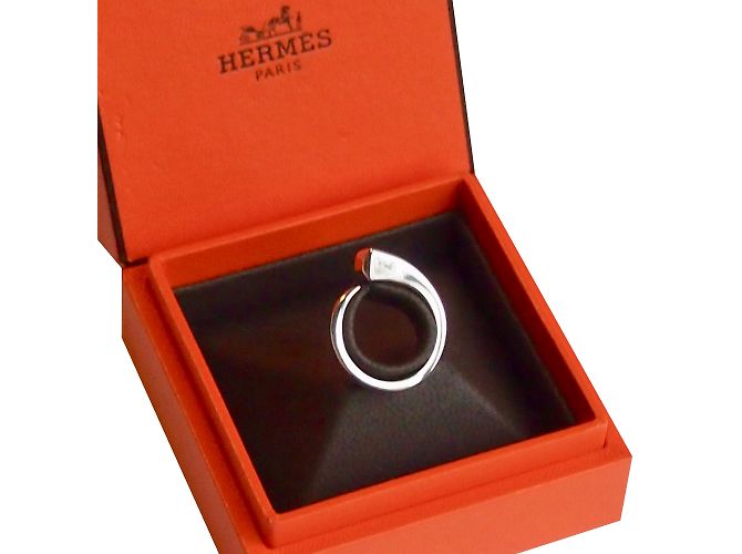 Hermès Anel Prata - vista 2