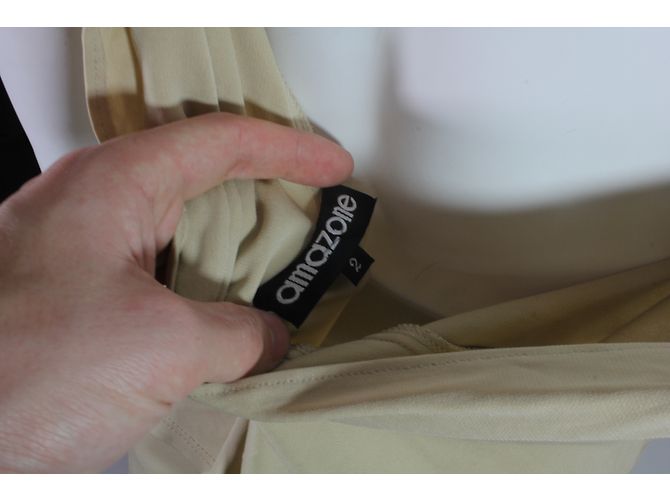 Autre Marque Completo Amazone Top e Pantaloni Beige - vista 4