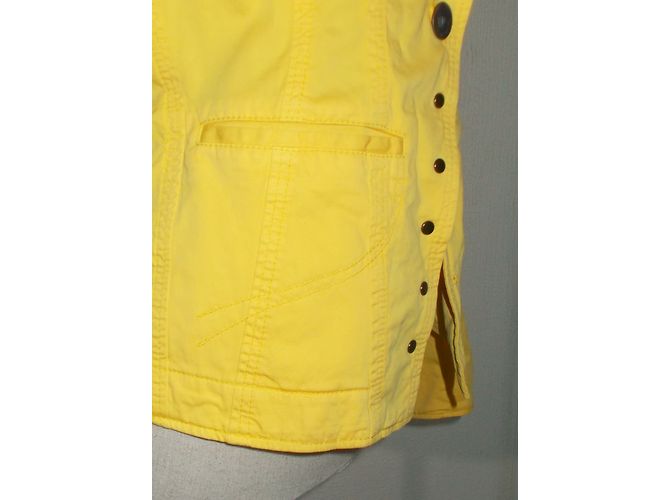 Chaqueta Blazer Marc Cain Amarilla Algodón Amarillo - vista 5