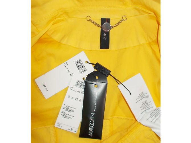 Chaqueta Blazer Marc Cain Amarilla Algodón Amarillo - vista 6