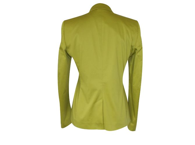 Blazer René Lezard Verde Anís de Algodón - vista 2