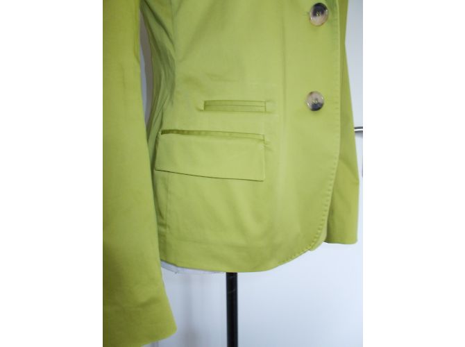 Blazer René Lezard Verde Anís de Algodón - vista 4