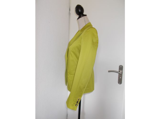Blazer René Lezard Verde Anís de Algodón - vista 6