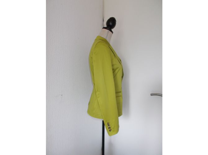 Blazer René Lezard Verde Anís de Algodón - vista 8