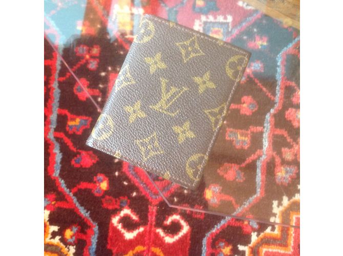 Louis Vuitton Geldbörse, Brieftasche, Fall Braun - Ansicht 3