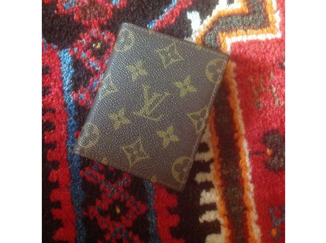 Louis Vuitton Geldbörse, Brieftasche, Fall Braun - Ansicht 6